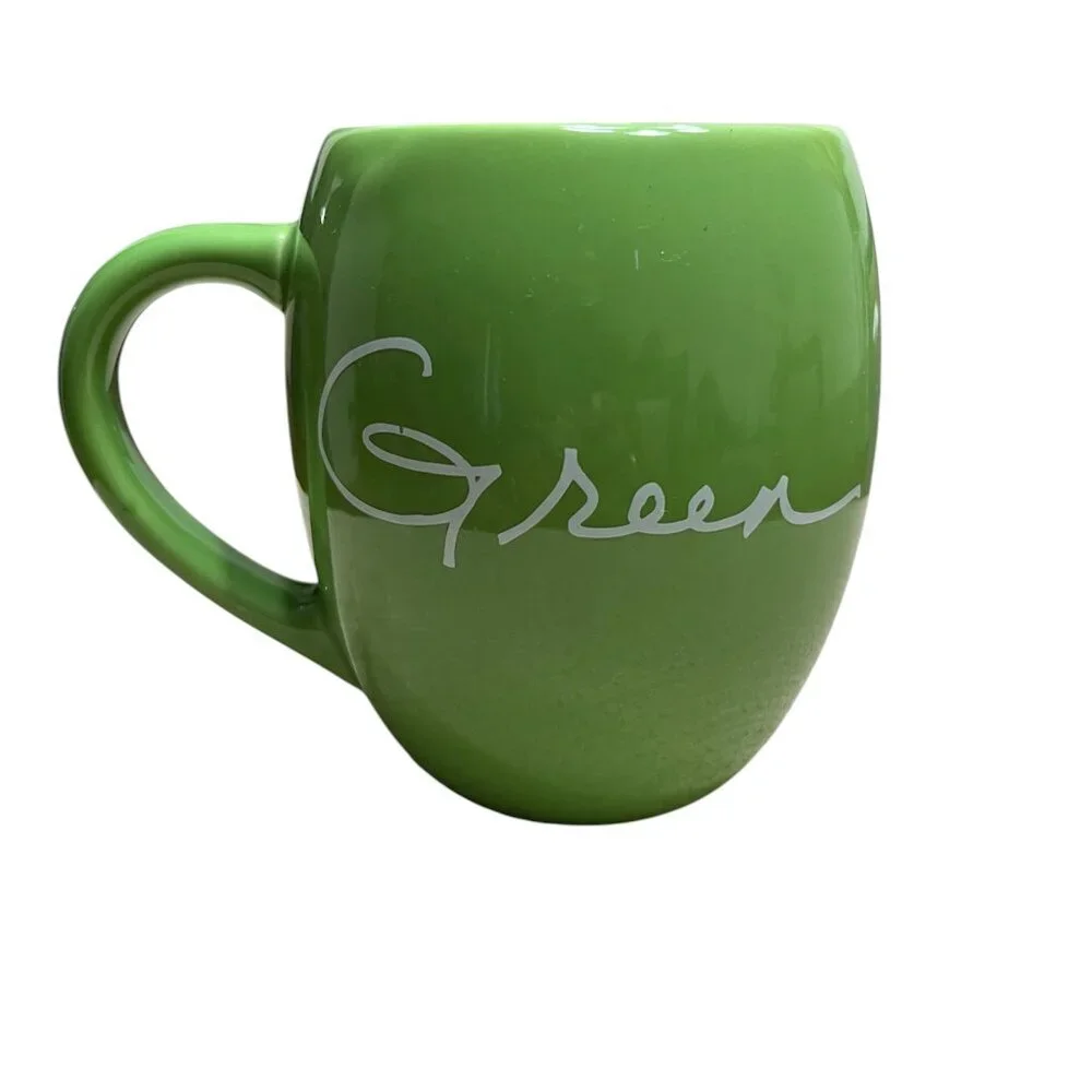 M&M'S WORLD TOTE BAG VIBRANT COLORS & GREEN COFFEE MUG